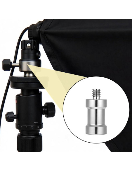 Adaptador de zapata caliente 1/4" QfwdfcTrenz - 2 Pcs