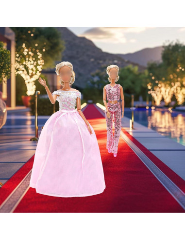 15 Piezas Ropa y Accesorios para Muñecas Enoch 29 cm