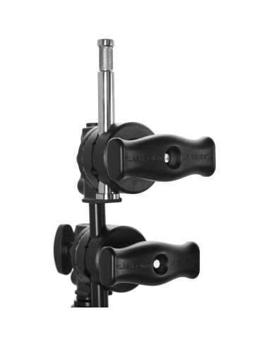 Kit C-Stand Flashpoint 1.8m con Base Tortuga y Brazo 50cm