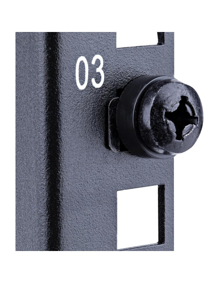 Rack de Escritorio StarTech.com 8U Marco Abierto 19" Negro