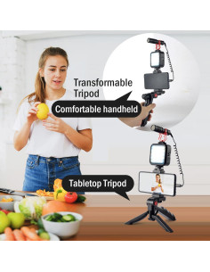 Kit de Vlogging para iPhone 15 y Android - Shenzhen Hongjie 2