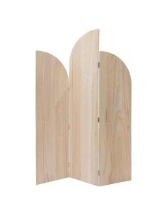 Soporte de fondo de arco de madera 3 paneles Hobby Lobby