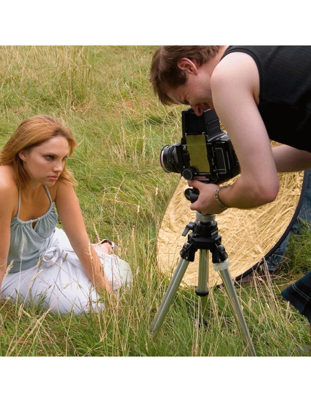Reflector de Fotografía 5 en 1 Neewer 80cm con Mango y Adaptador Reflector de Fotografía 5 en 1 Neewer 80cm con Mango y Adaptador