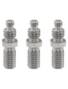 Adaptadores de tornillo de trípode LUORNG 1/4 a 3/8 - 3 Pcs