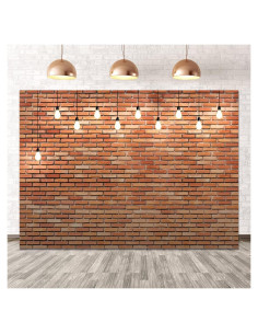 Fondo de Pared de Ladrillo Rojo 2.1x1.5m para Fotografía DH-194
