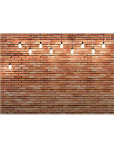 Fondo de Pared de Ladrillo Rojo 2.1x1.5m para Fotografía DH-194 2