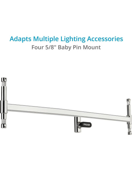 Soporte Doble Cabezal PROAIM P-LNKB-DH para Luces y Accesorios