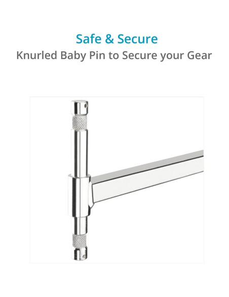 Soporte Doble Cabezal PROAIM P-LNKB-DH para Luces y Accesorios