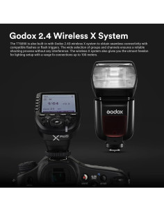 Flash Godox TT685II-C Inalámbrico para Canon 1/8000s HSS 2