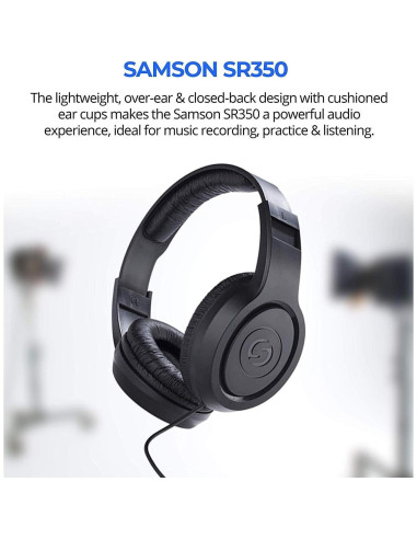 Micrófono USB Blucoil Cardioide con Webcam 1080p y Accesorios