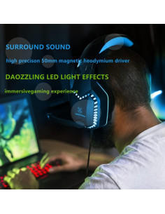 Auriculares Gaming Sktome con Cambiador de Voz y Micrófono 2