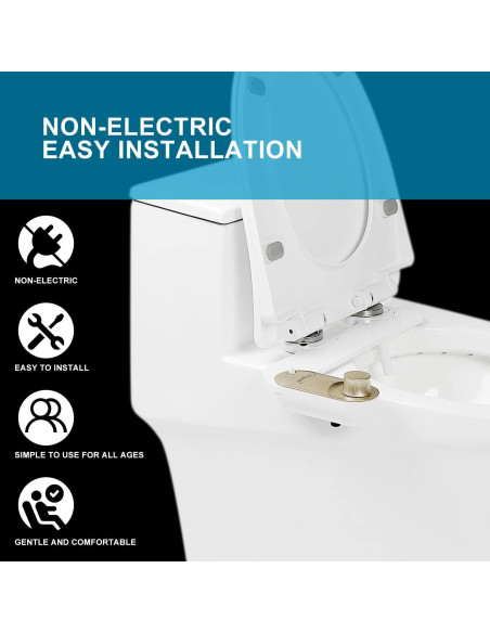 Bidet GLIGAM No Eléctrico con Boquilla Autolimpiante 39x25cm Bidet GLIGAM No Eléctrico con Boquilla Autolimpiante 39x25cm