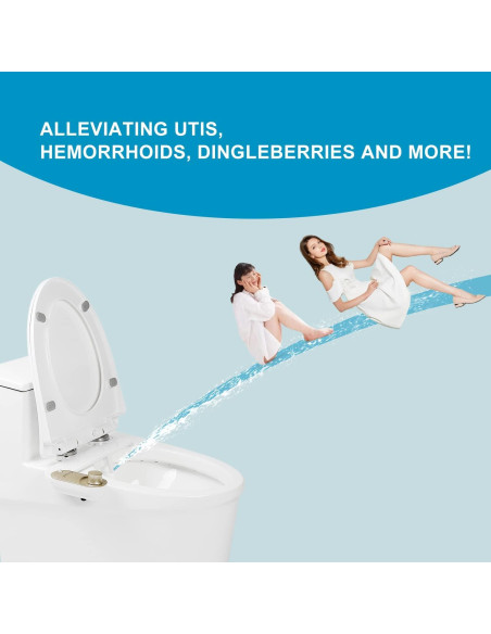 Bidet GLIGAM No Eléctrico con Boquilla Autolimpiante 39x25cm Bidet GLIGAM No Eléctrico con Boquilla Autolimpiante 39x25cm