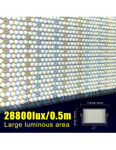 GVM 1300D Kit de Luz de Video LED RGB 65W con Control Bluetooth 2