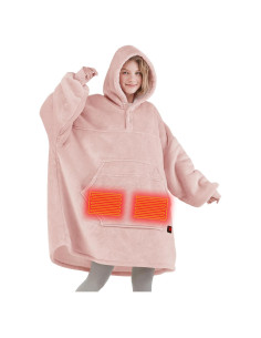 Sudadera Térmica Portátil Grados de Comodidad Rosa 96.5x81.3cm