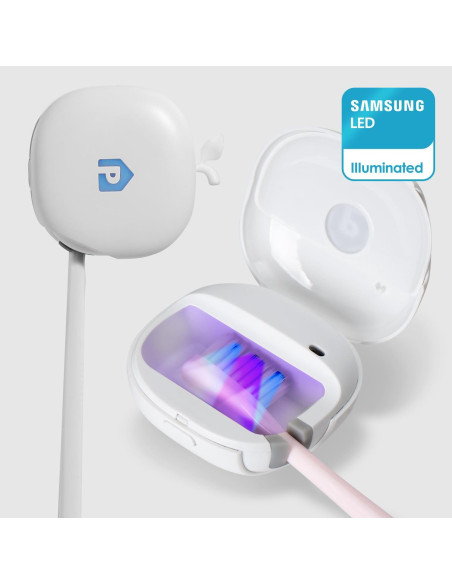 Estuche Limpiador de Cepillos HuBDIC - Set 3 Colores Portátil