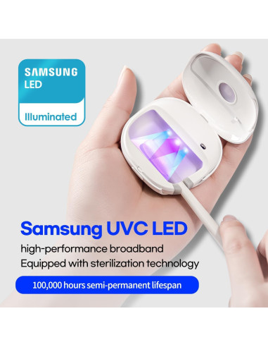 Estuche Limpiador de Cepillos HuBDIC - Set 3 Colores Portátil