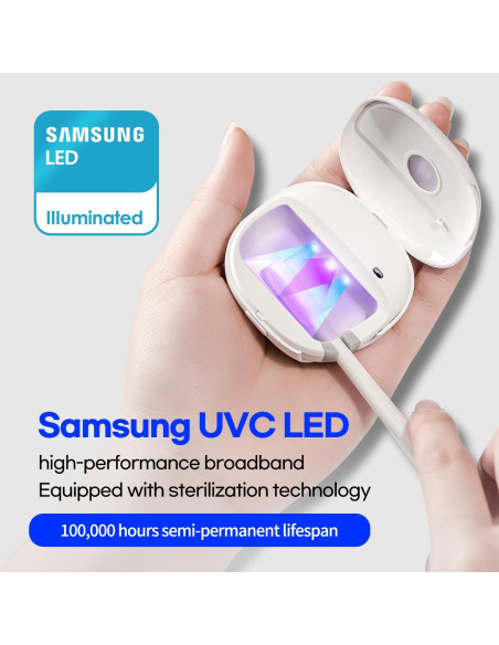 Estuche Limpiador de Cepillos HuBDIC - Set 3 Colores Portátil