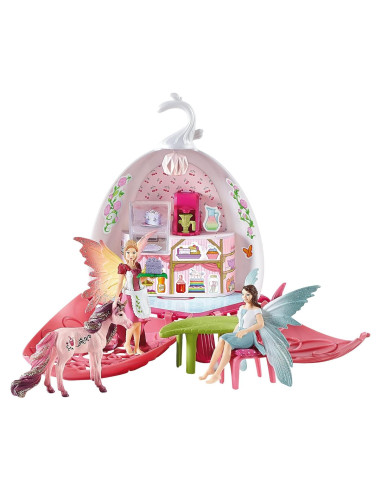Schleich bayala Cafetería de Hadas Blossom 14 Piezas
