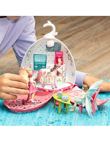 Schleich bayala Cafetería de Hadas Blossom 14 Piezas