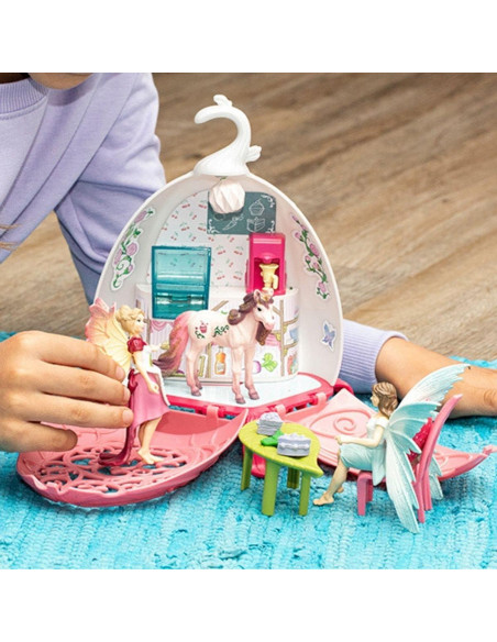 Schleich bayala Cafetería de Hadas Blossom 14 Piezas