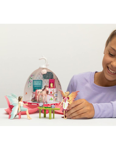 Schleich bayala Cafetería de Hadas Blossom 14 Piezas