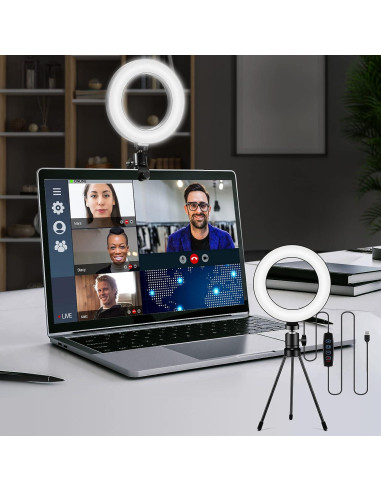 Kit de Iluminación LED Sancheay 15.24 cm 3 Modos 10 Brillos