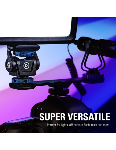 Elgato Zapato Frío Ajustable 1/4" para Luces y Micrófonos