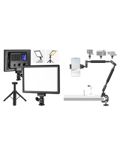 Panel de Luz LED Neewer NL-116AI 23cm Dimmable 3200K-5600K