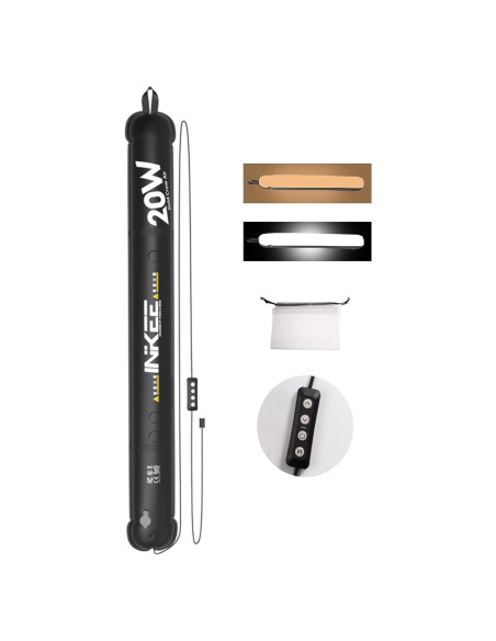 Luz de Tubo LED Inflable INKEE GCA20U 20W Bi-Color 90cm