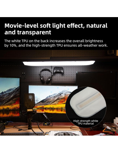 Luz de Tubo LED Inflable INKEE GCA20U 20W Bi-Color 90cm