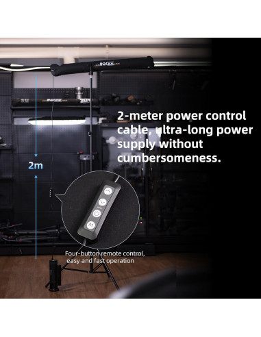 Luz de Tubo LED Inflable INKEE GCA20U 20W Bi-Color 90cm