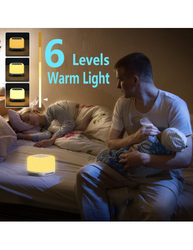 Máquina de Ruido Blanco TAMOP SA16 - 40 Sonidos Relajantes