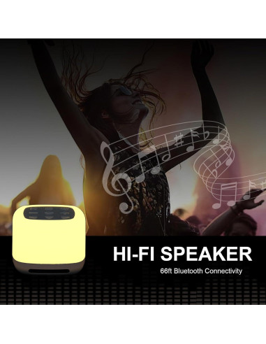 Máquina de Ruido Blanco TAMOP SA16 - 40 Sonidos Relajantes