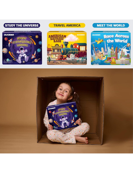 QUOKKA 3 Juegos de Mesa Educativos para Niños 5-10 Años QUOKKA 3 Juegos de Mesa Educativos para Niños 5-10 Años