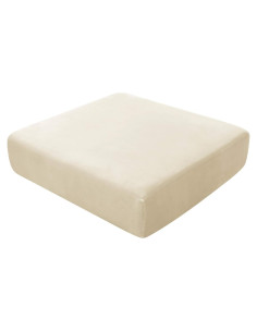 Funda de Cojín Elástica CONRUSER Terciopelo Beige 50-70 cm
