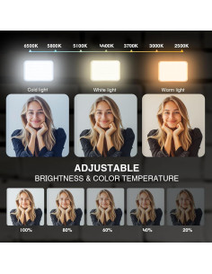 Luz de Escritorio LED Anautin D6 con Soporte Telescópico CRI97+ 2