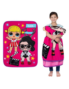 Manta Franco Kids LOL Surprise 116x152 cm Micro Raschel