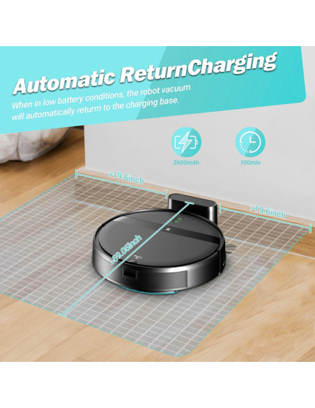 Aspiradora Robot G20 Kilgone 2300Pa con Mopa y WiFi