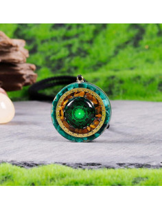 Collar de Orgonita Day Day Up - Colgante Sri Yantra Anti Estrés 2