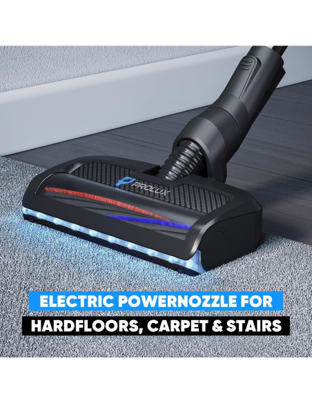 Aspiradora Prolux QX60 Canister HEPA 1440W 6.8kg 107 CFM