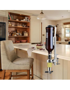 Dispensador de Licor Montado en Abrazadera MUGLIO 1 Botella 2