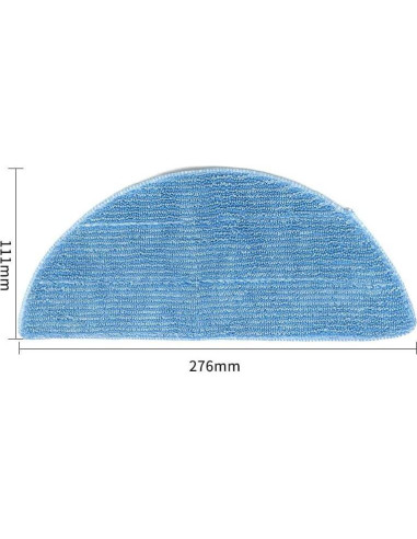 Accesorios para Aspiradora Robot Haozhifeng V9 - Cepillo Lateral, Filtro HEPA y Paño de Mopa