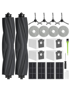 21 Piezas Repuesto DrRobor para Dreame X30 Ultra y L10s