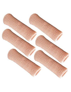 Protectores de Dedos SOHLER 6 Piezas Gel Suave Pequeño 1cm