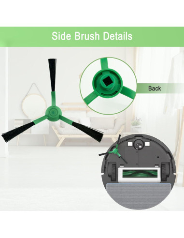 Piezas de Repuesto iRobot Roomba Y0140, Q0520, 11 Accesorios