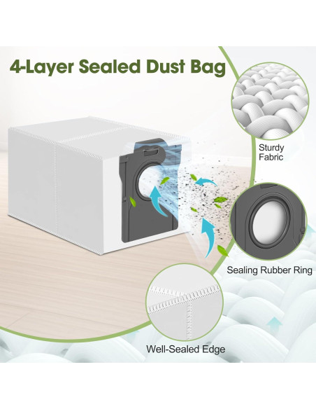 21 Piezas Repuesto DrRobor para Dreame X30 Ultra y L10s