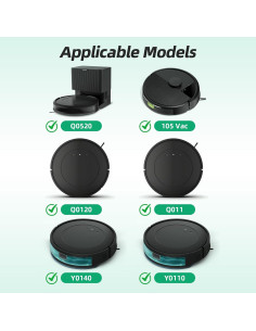 Accesorios de Repuesto Walntec para iRobot Roomba 105 y Q0120 2