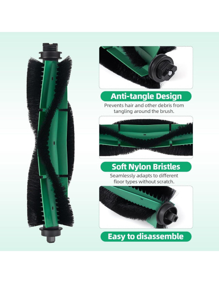 Accesorios de Repuesto Walntec para iRobot Roomba 105 y Q0120