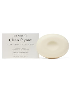 Barra Limpiadora CleanThyme Dr. Perry 130g pH 5.5 Natural
